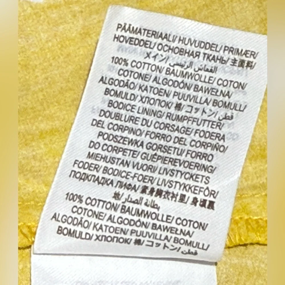 Boden Andrea Womens Plus Frill Sleeve Yellow Tropical Beach Maxi Dress Sz 20/22W - Picture 12 of 12